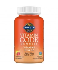 Vitamin Code D3 Plus K2 - 45 Gummies